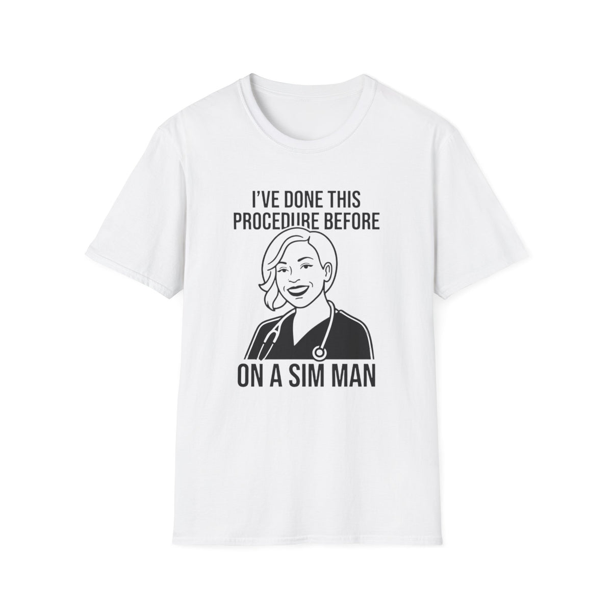 "SIM MAN" CONFIDENCE TEE