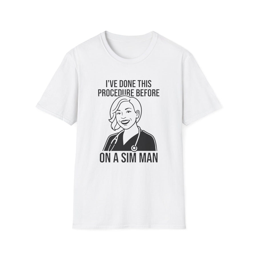 "SIM MAN" CONFIDENCE TEE