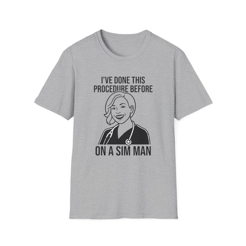 "SIM MAN" CONFIDENCE TEE