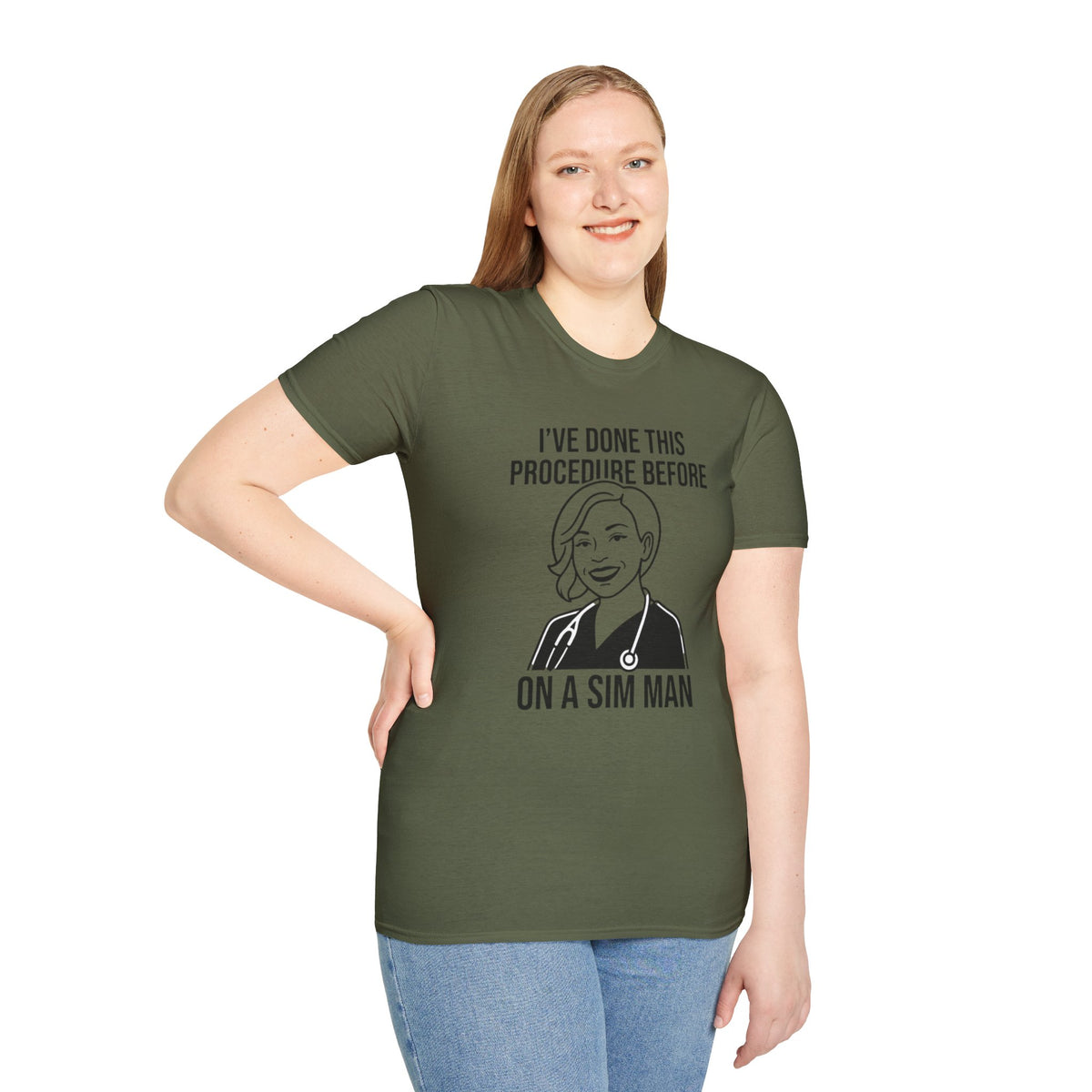 "SIM MAN" CONFIDENCE TEE