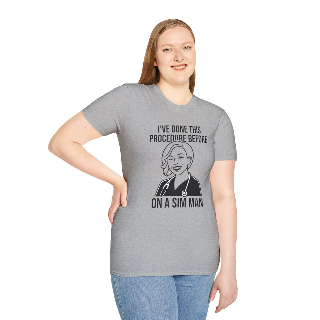 "SIM MAN" CONFIDENCE TEE