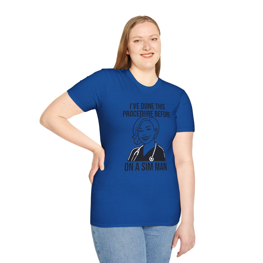 "SIM MAN" CONFIDENCE TEE