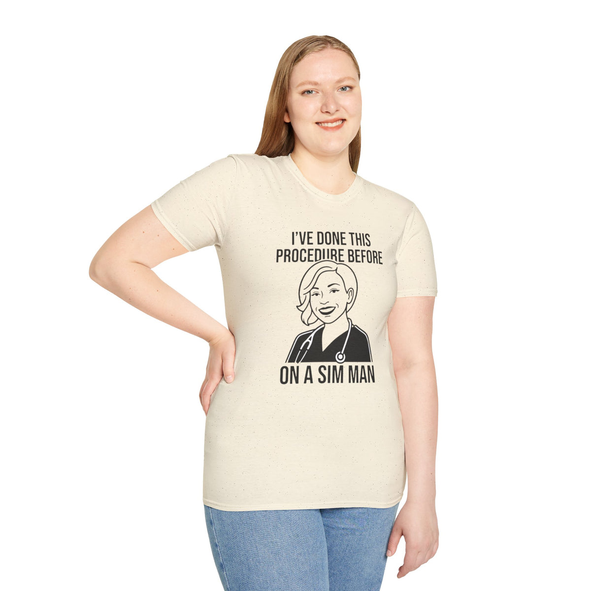 "SIM MAN" CONFIDENCE TEE