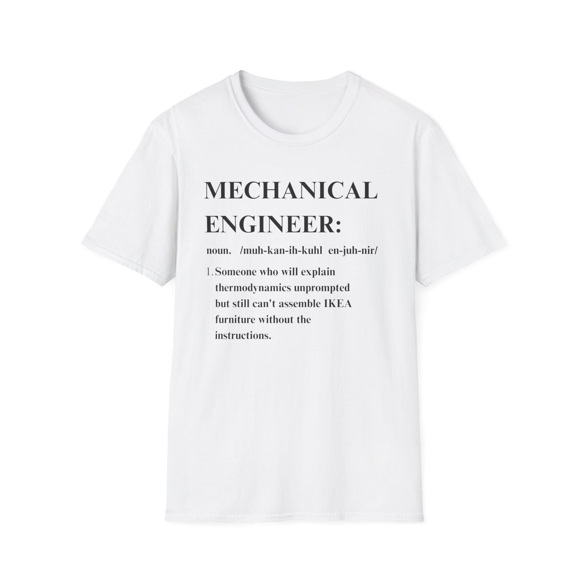 MECHANICAL ENGINEER DEFINITION TEE