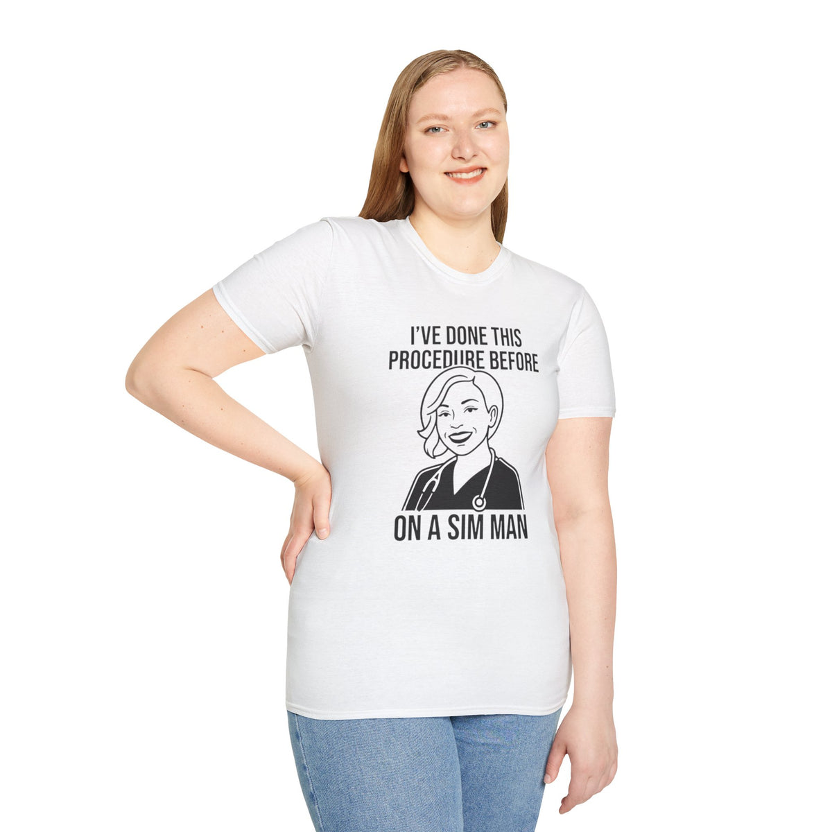 "SIM MAN" CONFIDENCE TEE